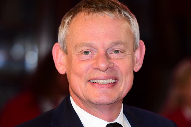 Martin Clunes opposes plans for a permanent travellers’ site next to his home (PA)