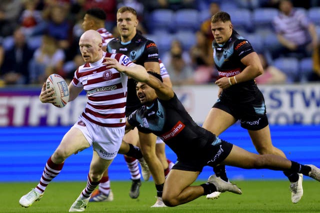 St Helens and Wigan will renew their rivalry at the Totally Wicked Stadium (Richard Sellers/PA)
