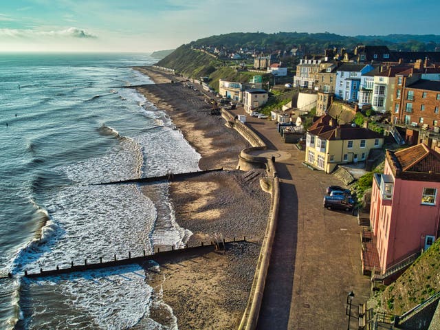 <p>The Norfolk town of Cromer has an award-winning beach </p>