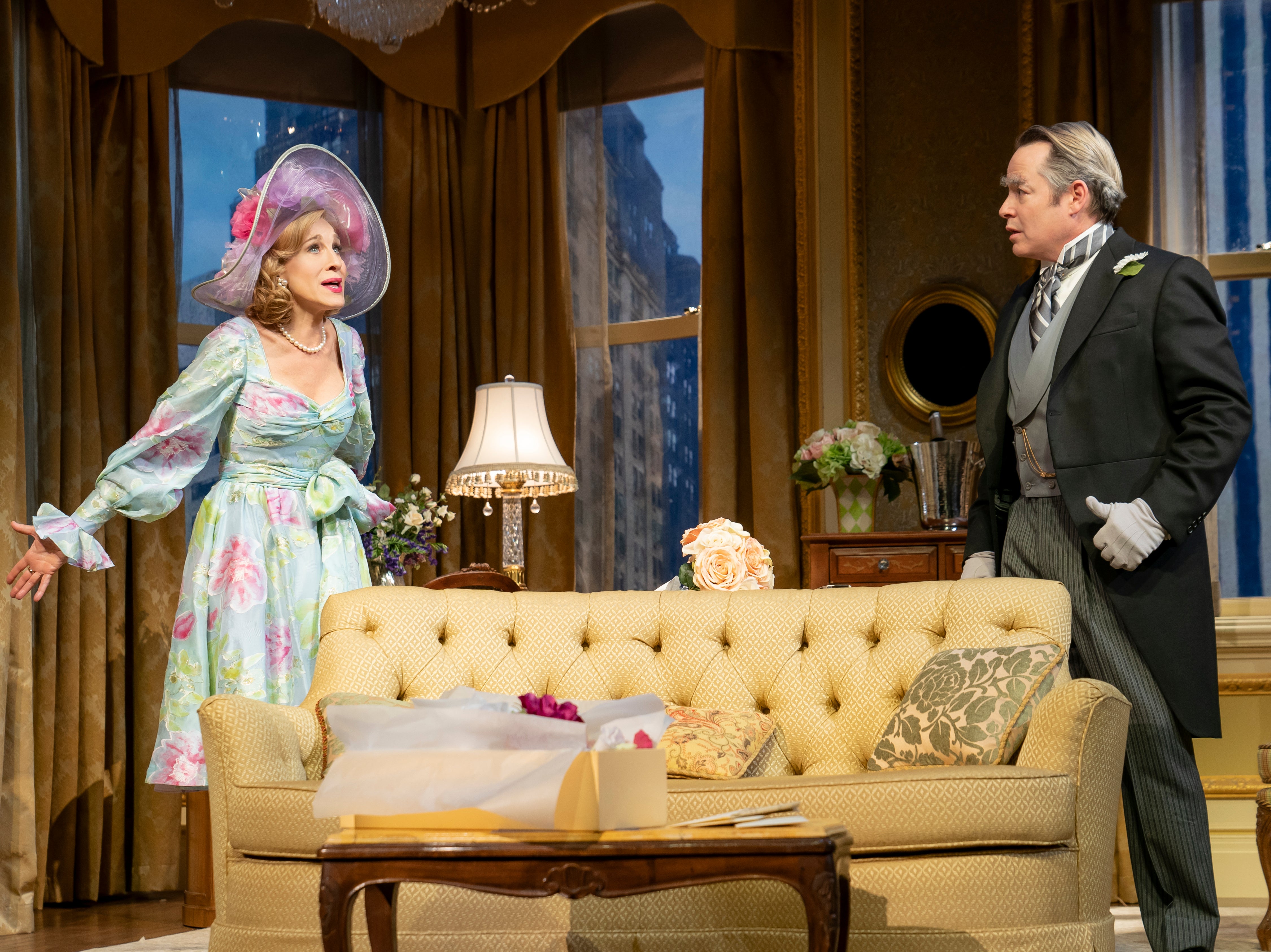 Sarah Jessica Parker and Matthew Broderick in ‘Plaza Suite’ on Broadway