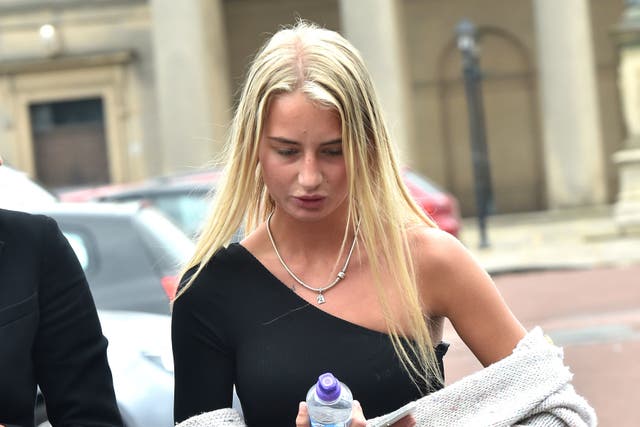 Georgia Bilham is accused of 17 sexual offences (Steve Allen/PA)