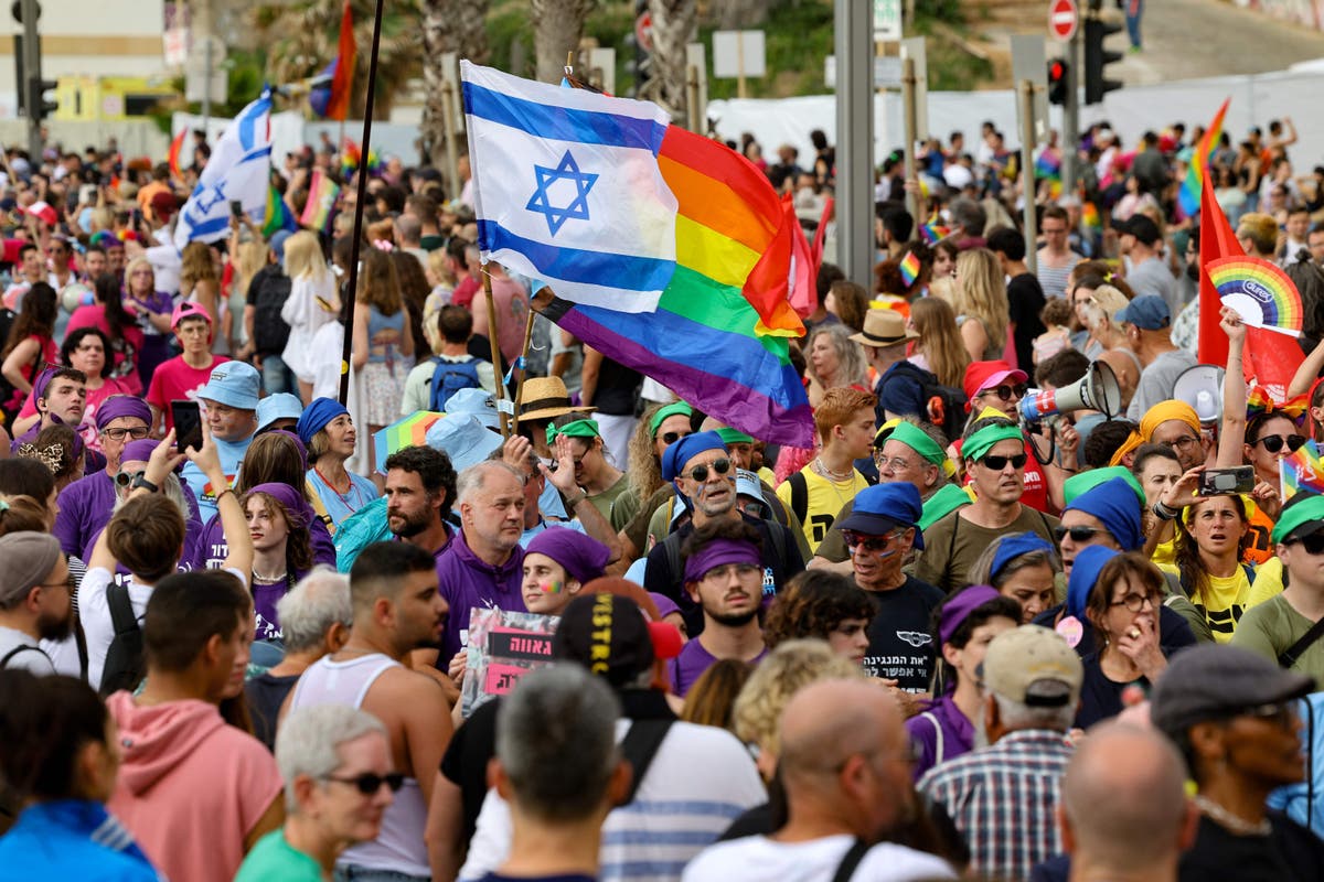 Watch live as thousands dance through Tel Aviv streets in famous Pride