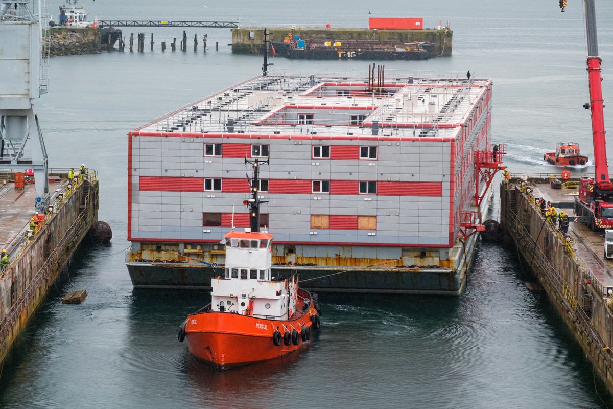 Permission for asylum seeker barge in London rejected, confirms Royal Docks