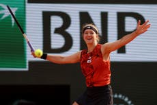 French Open LIVE: Tennis scores and updates from semi-finals as Karolina Muchova upsets Aryna Sabalenka