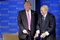 Trump praises Pat Robertson after death – despite him saying ex-president lived in ‘alternate reality’