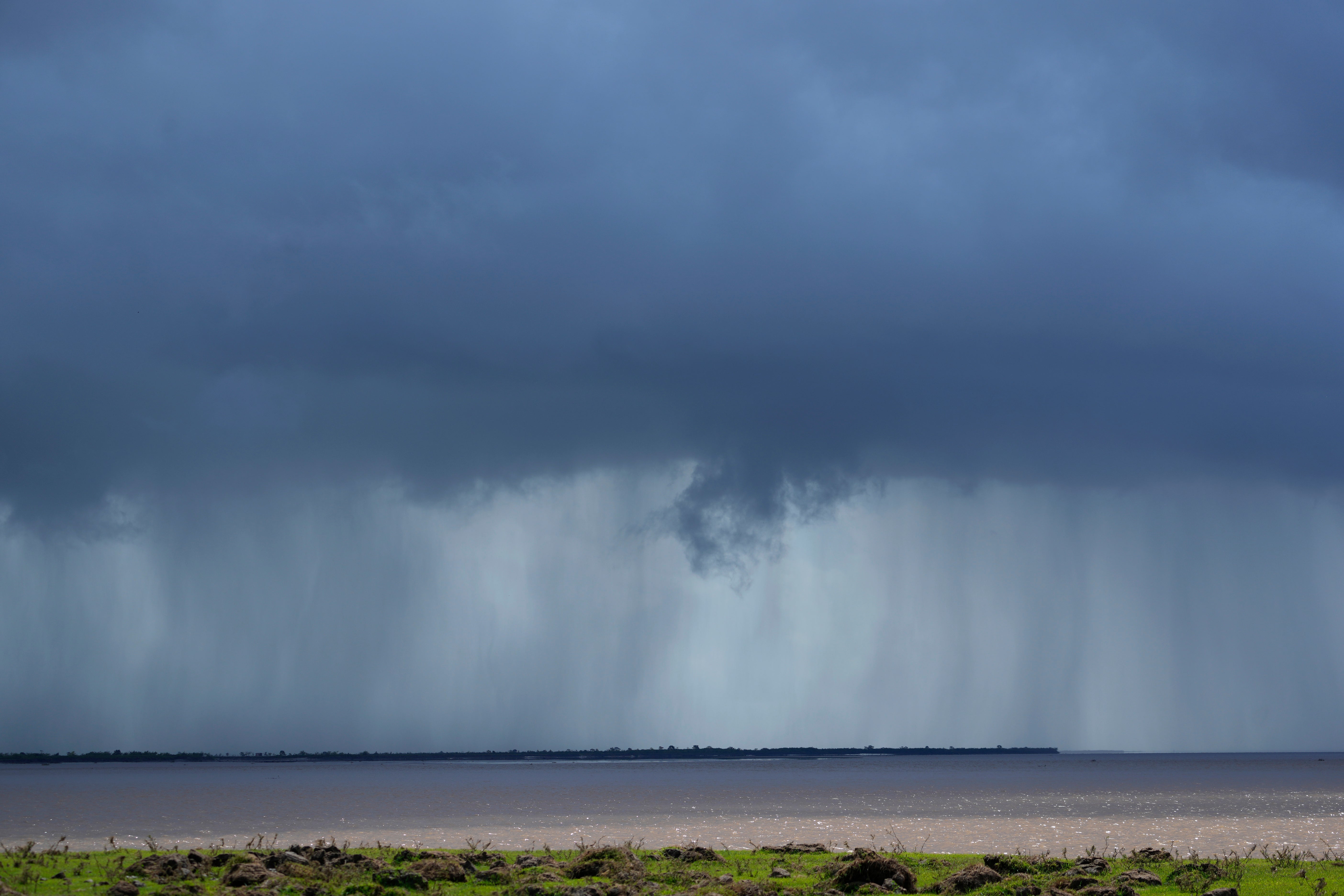 APTOPIX Brazil Amazon Surfing