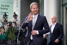 Prince Harry news – live: US government refuses speedy release of Duke of Sussex’s visa records in drug use lawsuit
