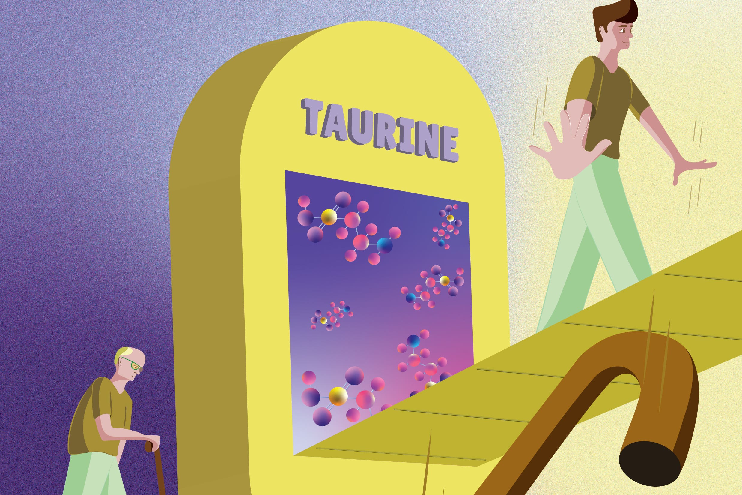 Taurine is an amino acid found in meat, fish and eggs (Columbia University Irving Medical Centre)