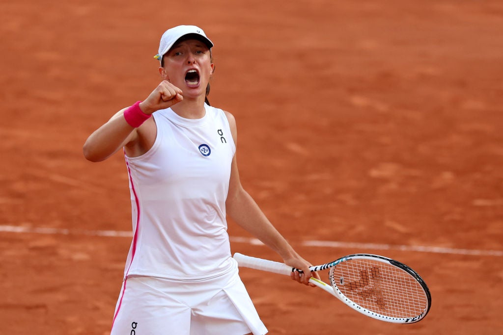 French Open LIVE Tennis results and updates as Iga…