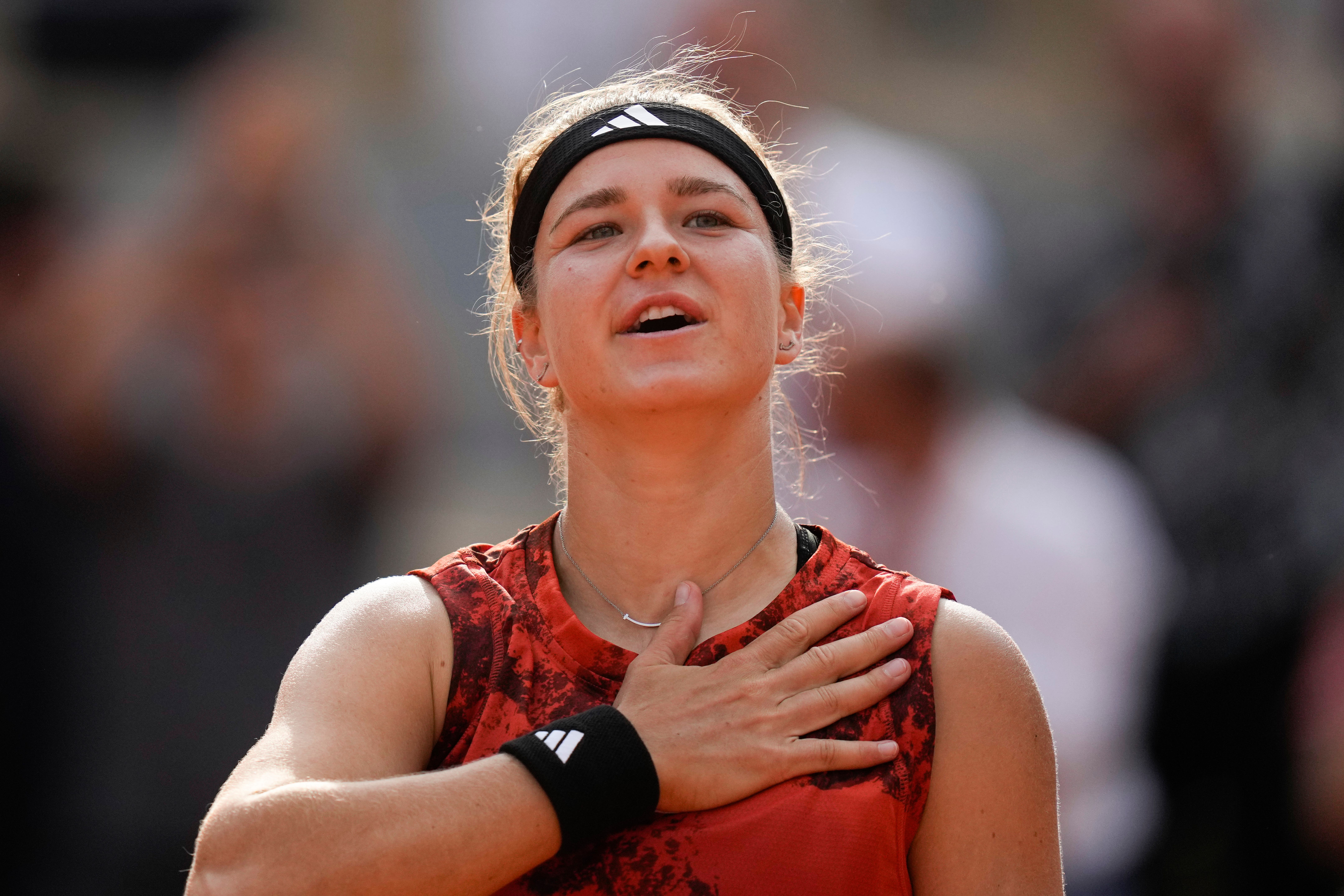 French Open day 12 Karolina Muchova reaches first grand slam final after upset The Independent