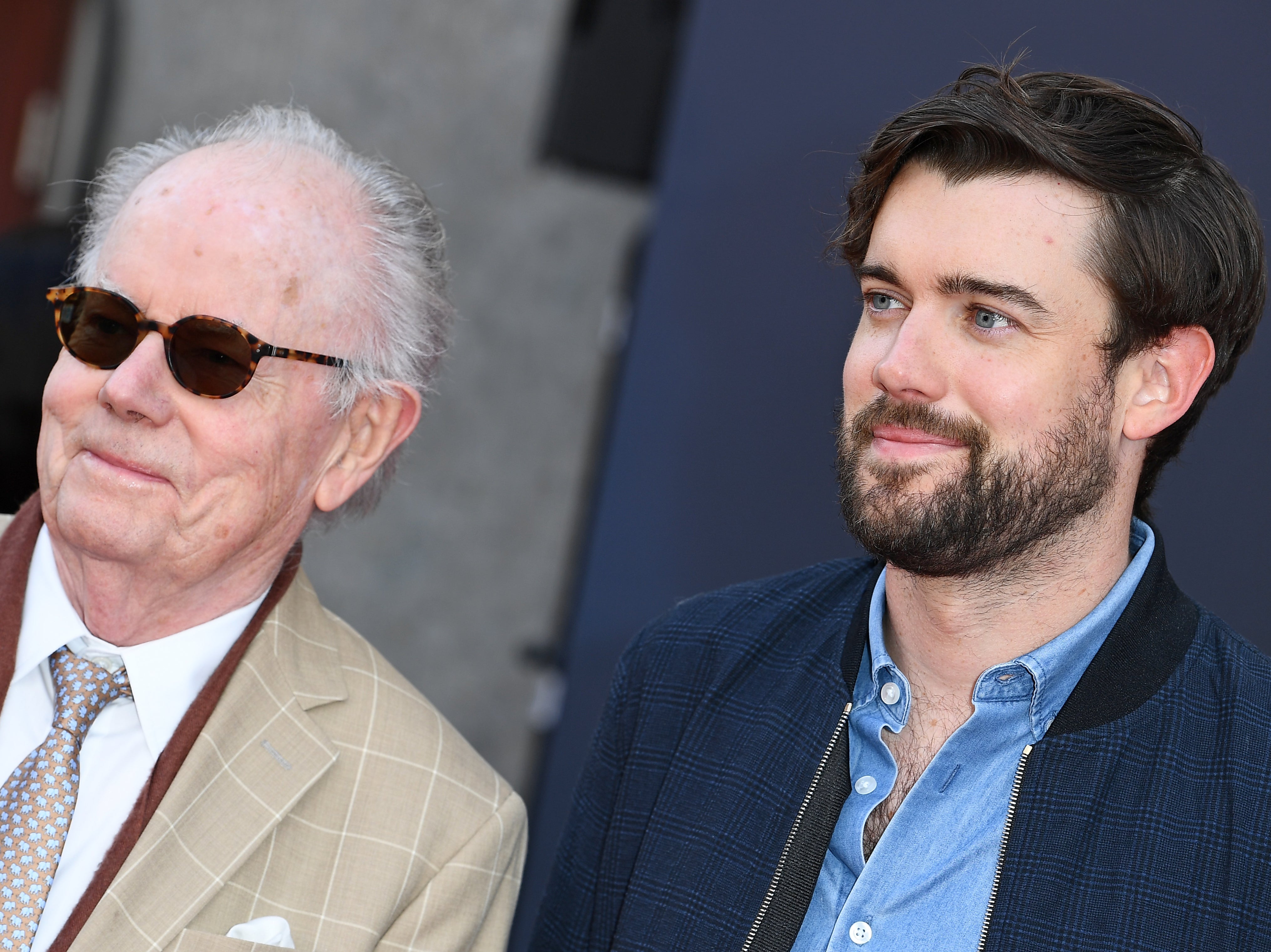 Jack Whitehall (right) and father Michael have their own travel show, ‘Travels with my Father’