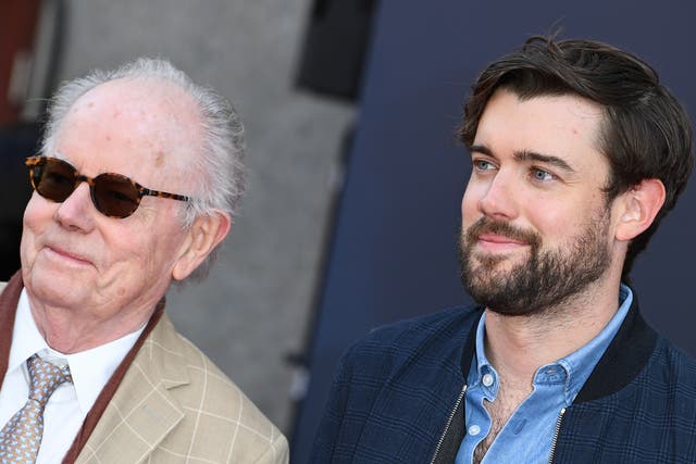 <p>Jack Whitehall (right) and father, Michael</p>