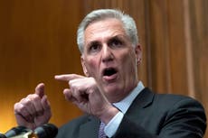 Kevin McCarthy says Trump indictment will ‘disrupt the nation’: ‘We’re not going to stand for it’