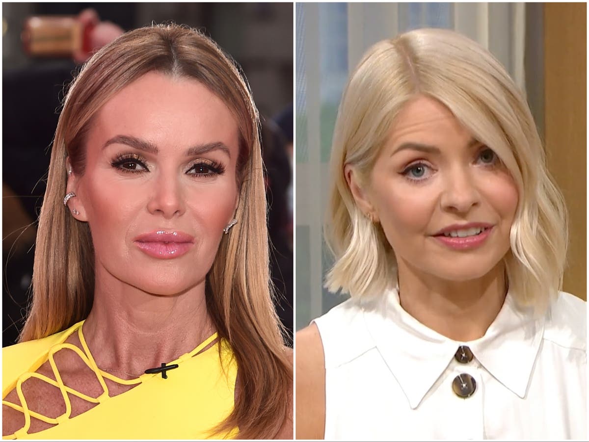 Amanda Holden addresses claims of ‘rift’ with Holly Willoughby