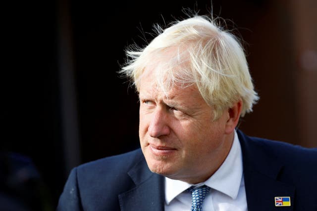 <p>Former prime minister Boris Johnson has submitted a resignation honours list (PA)</p>