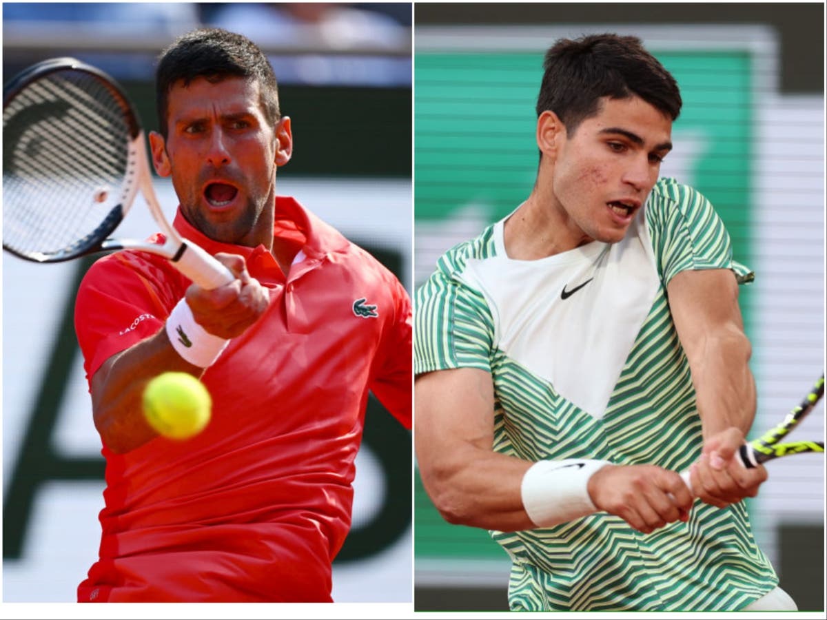 Djokovic vs Alcaraz LIVE stream: French Open 2023 latest tennis scores, updates and results