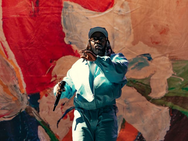 <p>Kendrick Lamar performs at the Estrella Damm stage during Primavera Sound Barcelona 2023 </p>