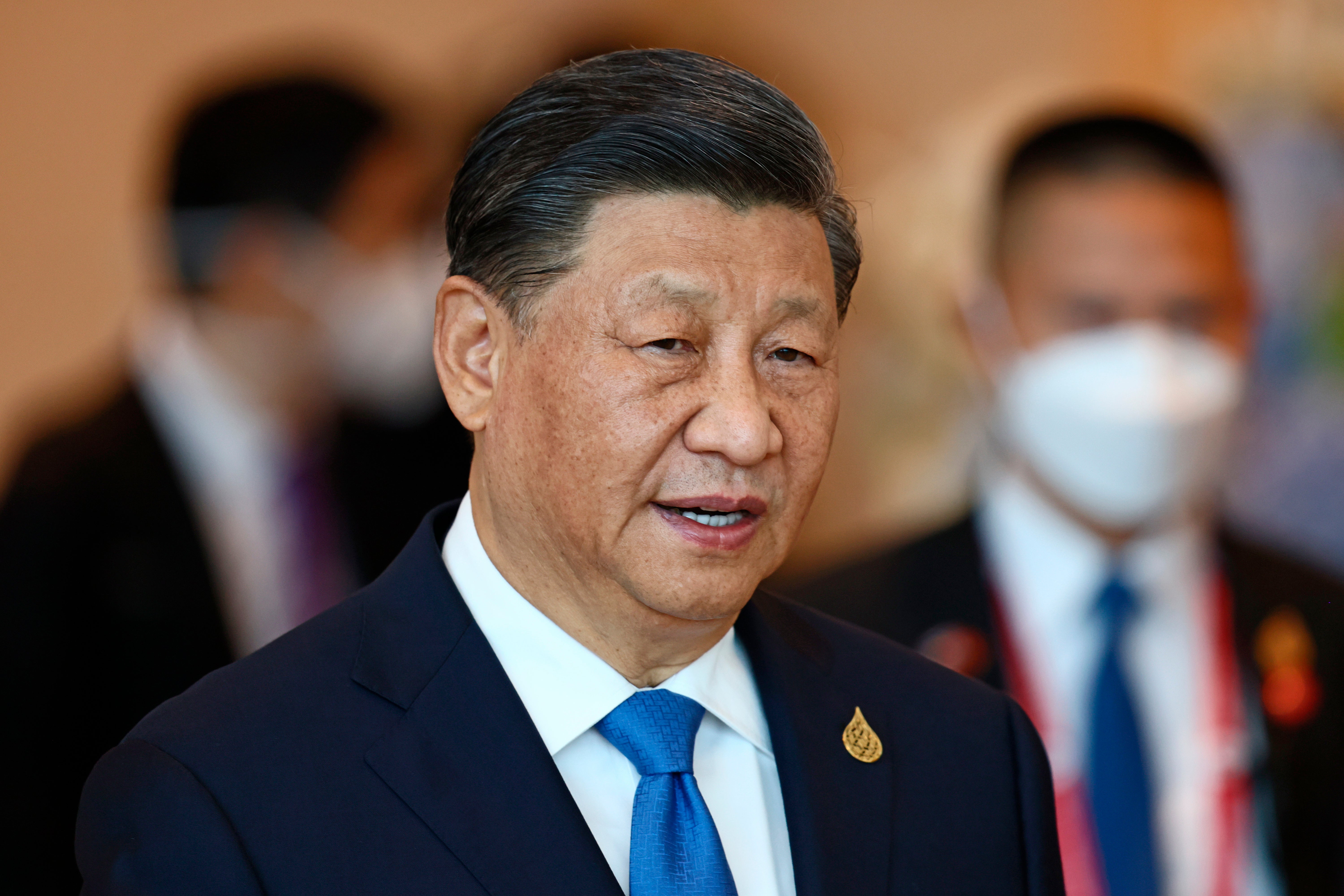 <p>File. China’s president Xi Jinping </p>