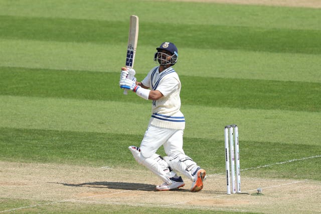 Ajinkya Rahane has his eyes on a ton (Steven Paston/PA)