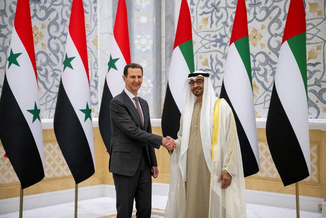 <p>It is bad enough that the UAE is attempting to leverage Cop28 to improve its own reputation, let alone trying to cleanse that of Bashar al-Assad</p>