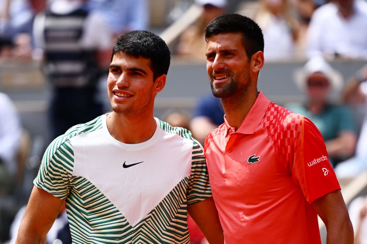 French Open LIVE Novak Djokovic vs Carlos Alcaraz latest tennis score and updates from semifinal