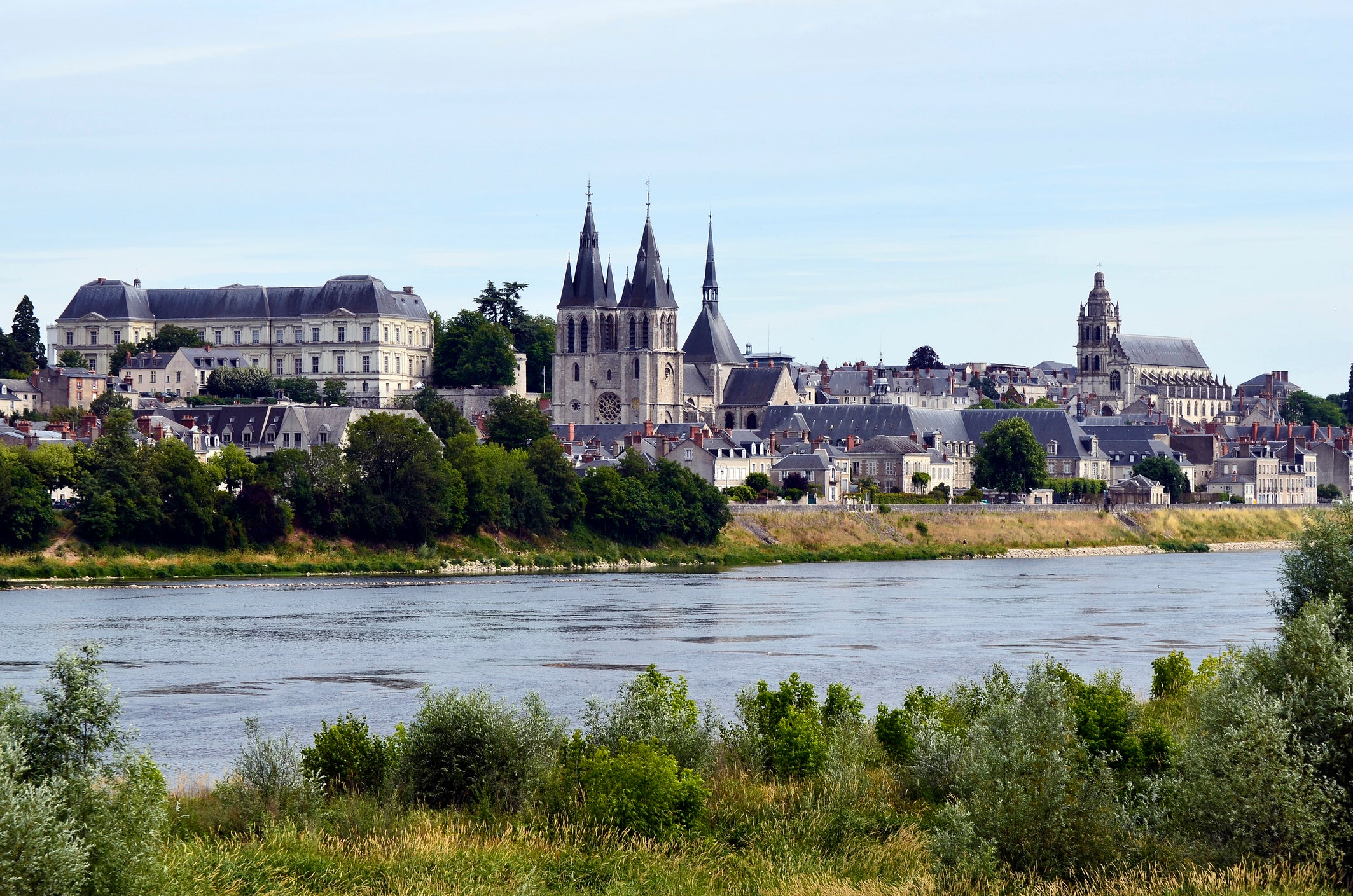 Blois is one of the many picturesque towns along the Loire river