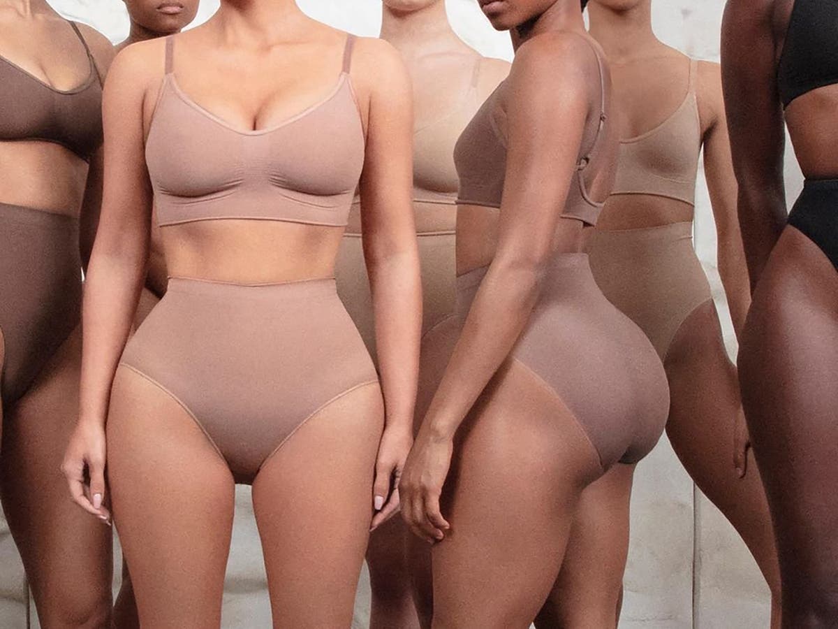 Ice Spice Models SKIMS Shapewear 2023 Collection