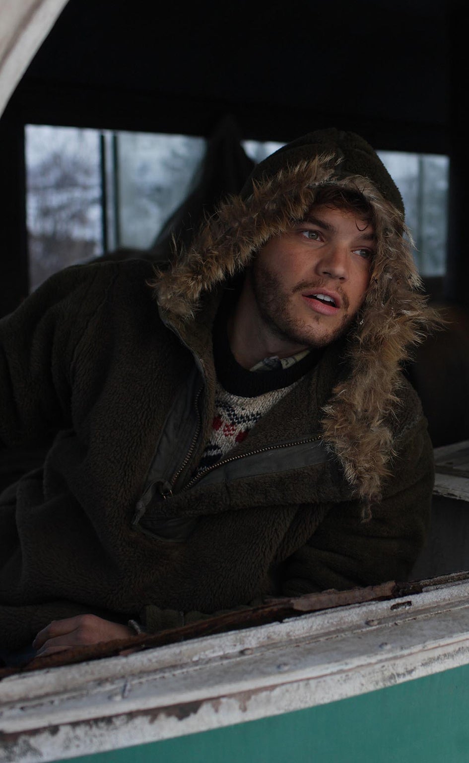 On the road: Hirsch as the late nomad Chris McCandless in 2007’s ‘Into the Wild’