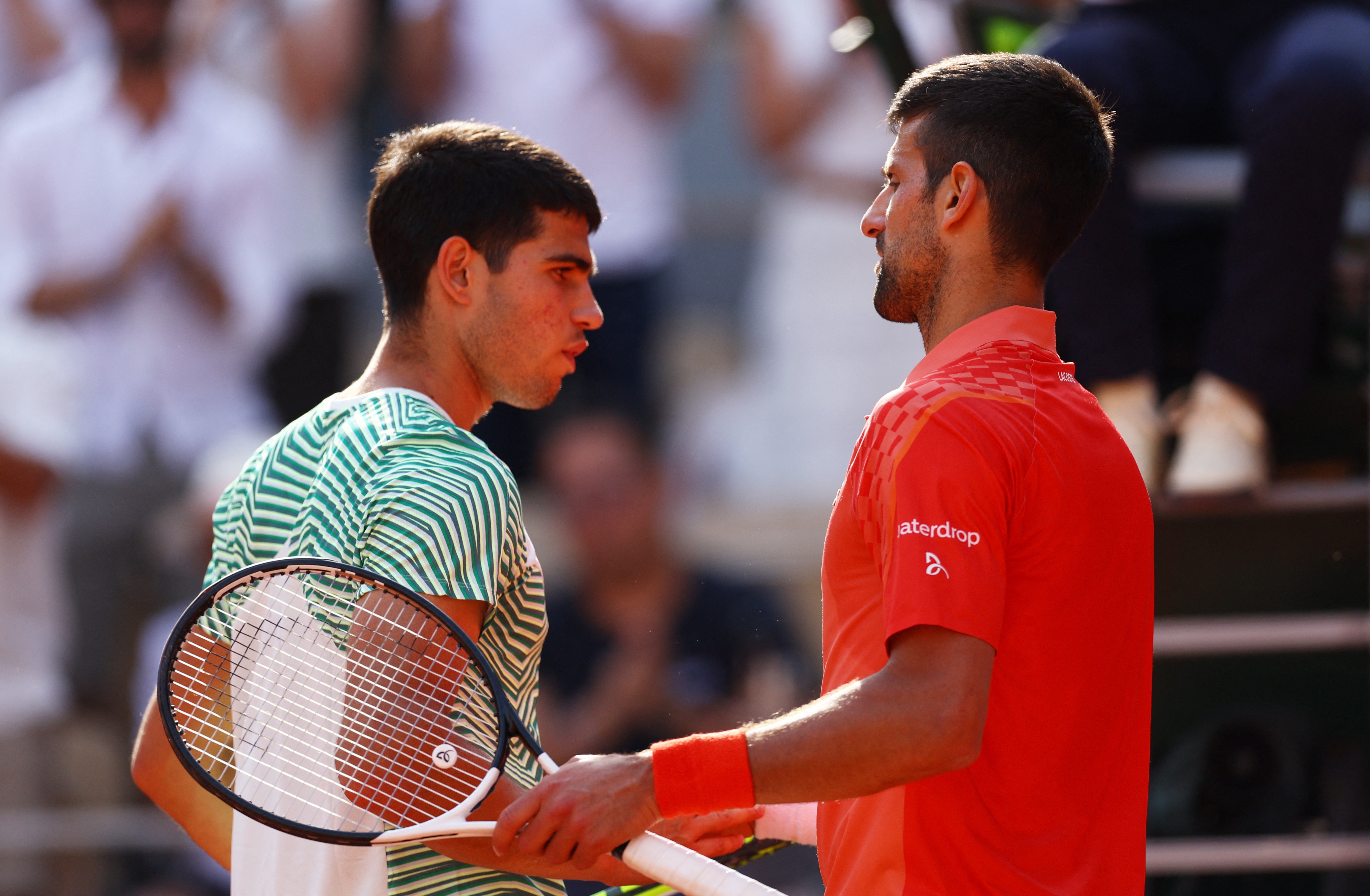 French Open LIVE Novak Djokovic vs Carlos Alcaraz…