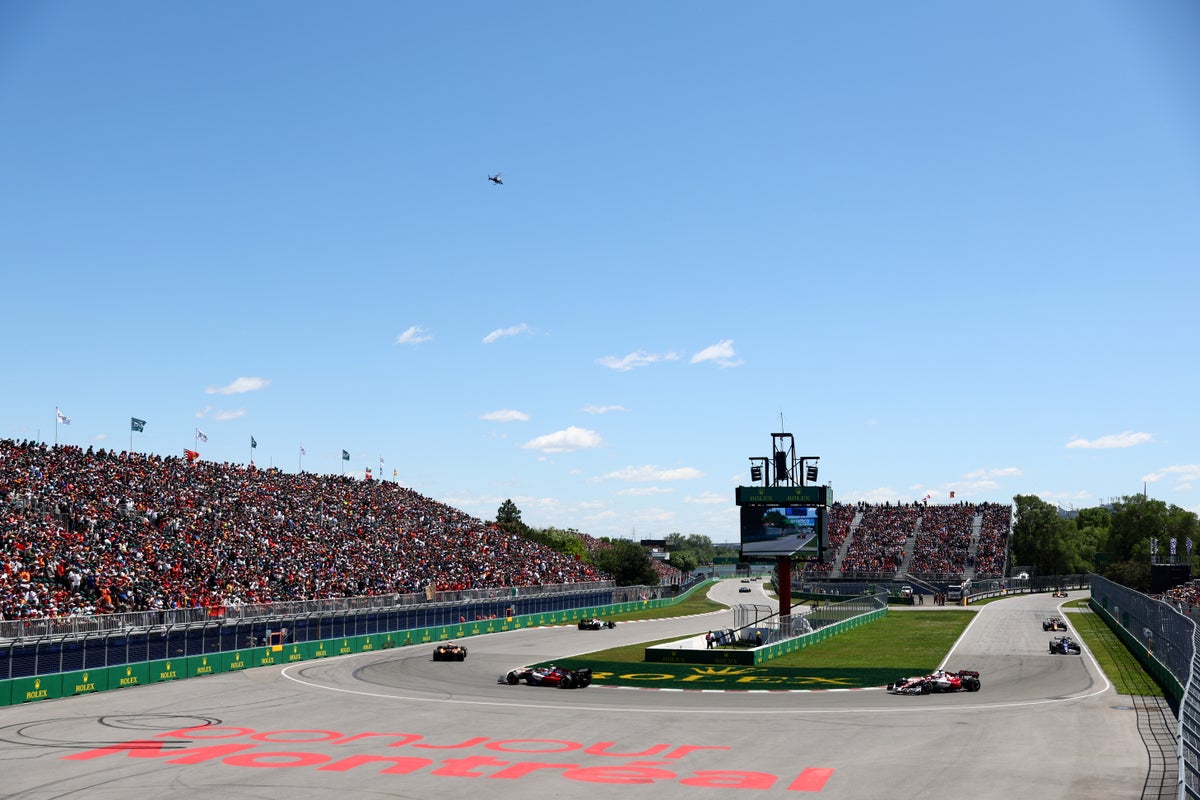 What time is F1 qualifying tomorrow at the Canadian Grand Prix?