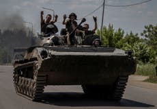 Ukraine-Russia war – latest: Zelensky says ‘counter-offensive actions’ are underway