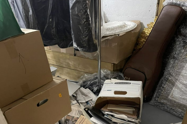 <p>A photo of classified documents spilled on the floor in a storage room was texted between staffers </p>
