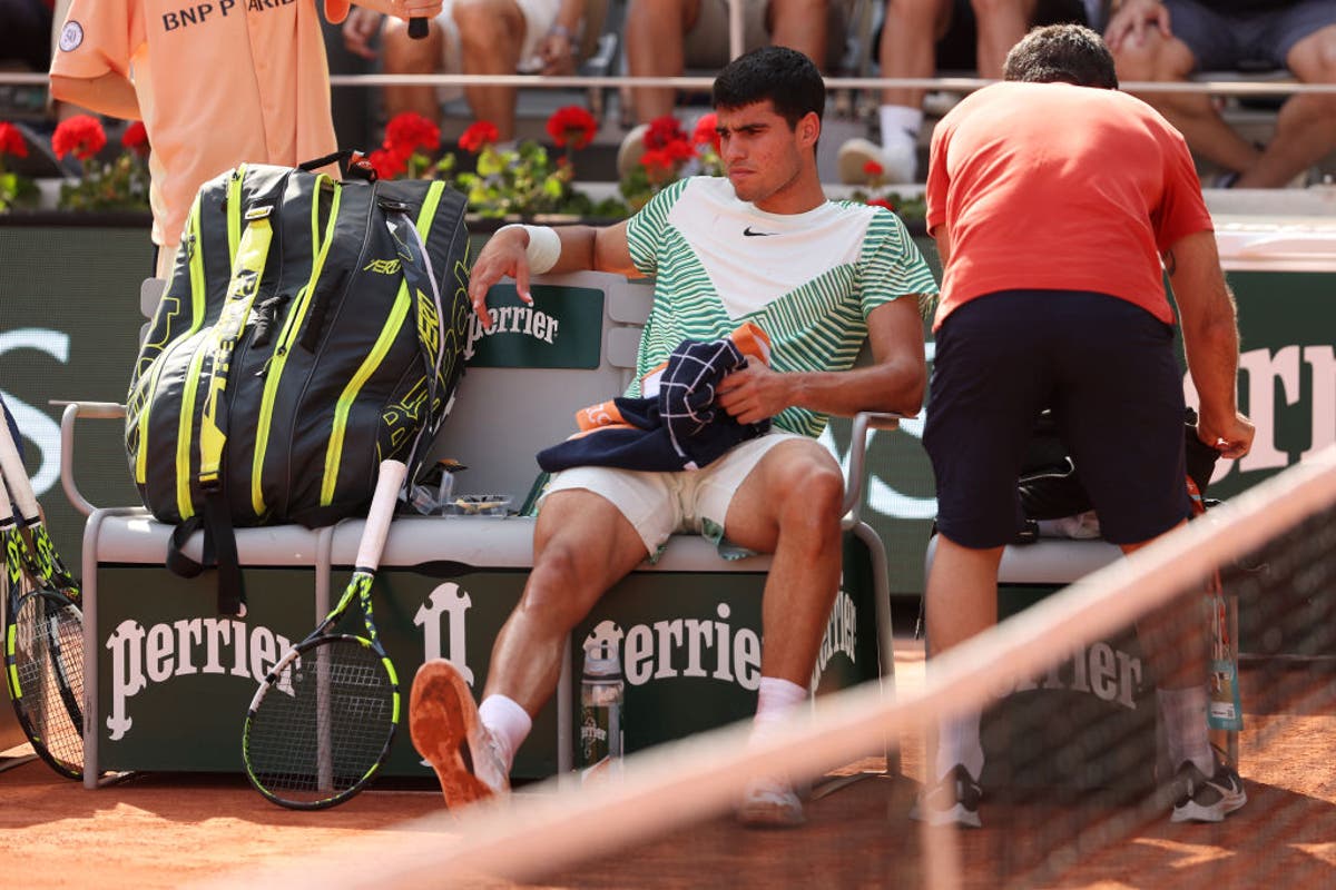 Carlos Alcaraz reveals reason for cramping issue against Novak Djokovic