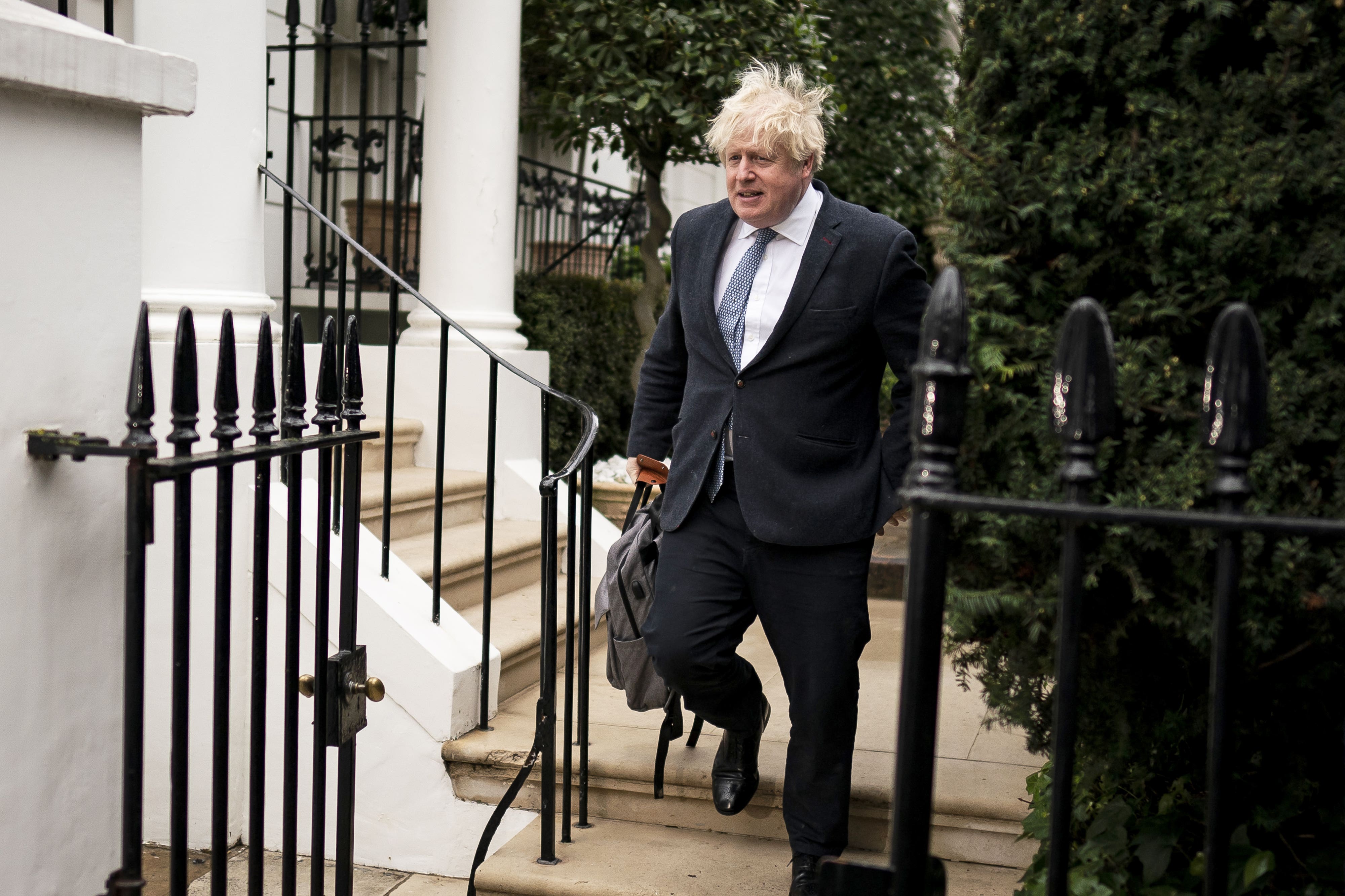 Former prime minister Boris Johnson has said he is happy to pass on his messages and notebooks unredacted to the Covid inquiry (Aaron Chown/PA)