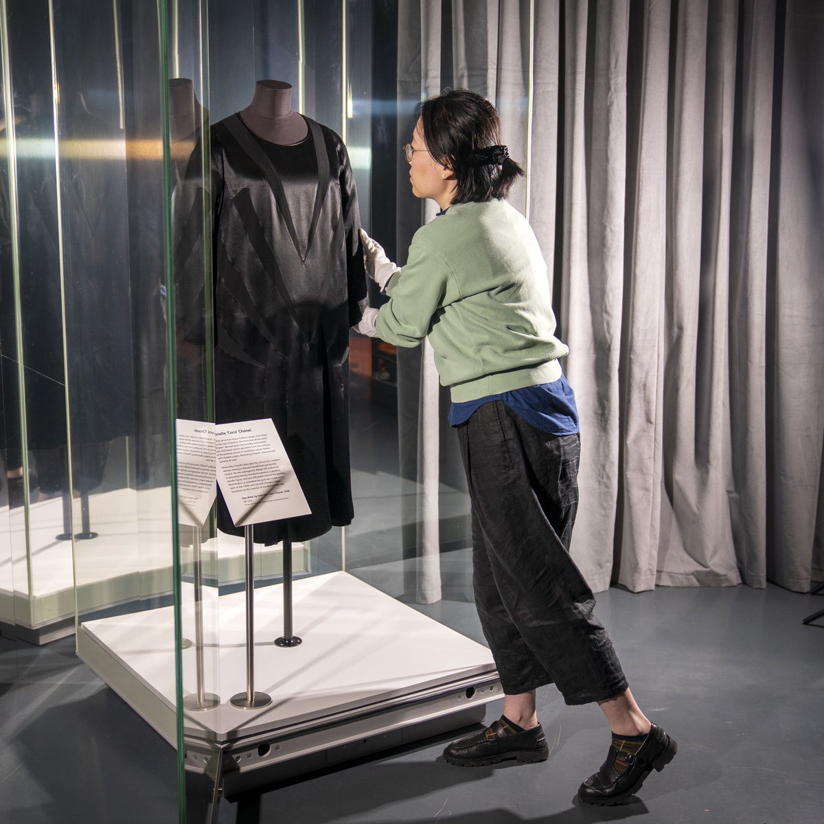 Chanel's classic 1926 little black dress added to fashion exhibition in Scotland | The Independent Chanel's classic 1926 little black dress added to fashion exhibition in Scotland | The Independent