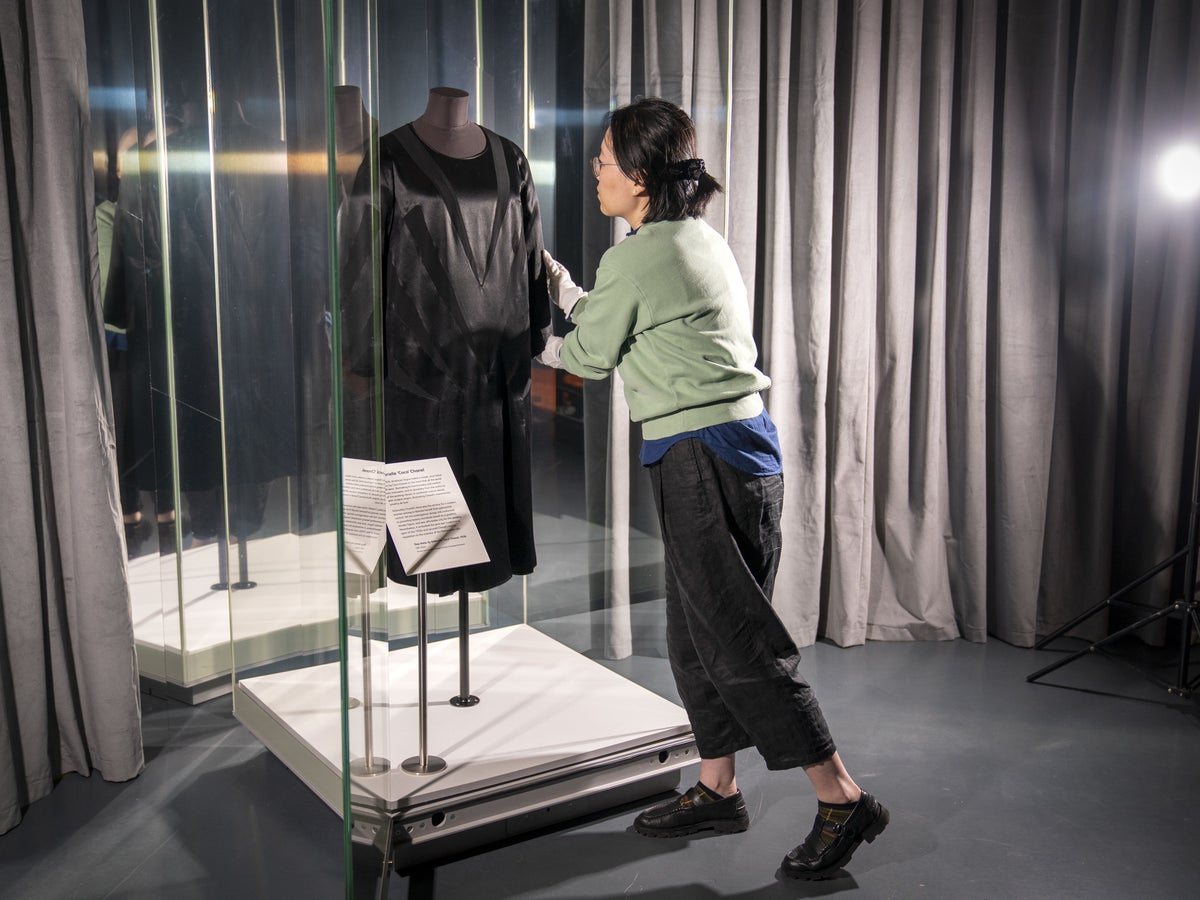 Chanel's classic 1926 little black dress added to fashion exhibition in Scotland | The Independent Chanel's classic 1926 little black dress added to fashion exhibition in Scotland | The Independent