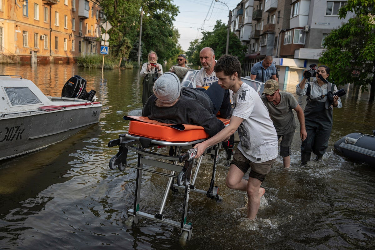 UN aid chief says Ukraine faces `hugely worse’ humanitarian situation after the dam rupture
