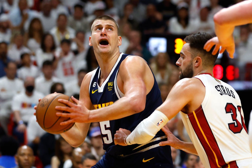 Nikola Jokic finished with 23 points and 10 rebounds