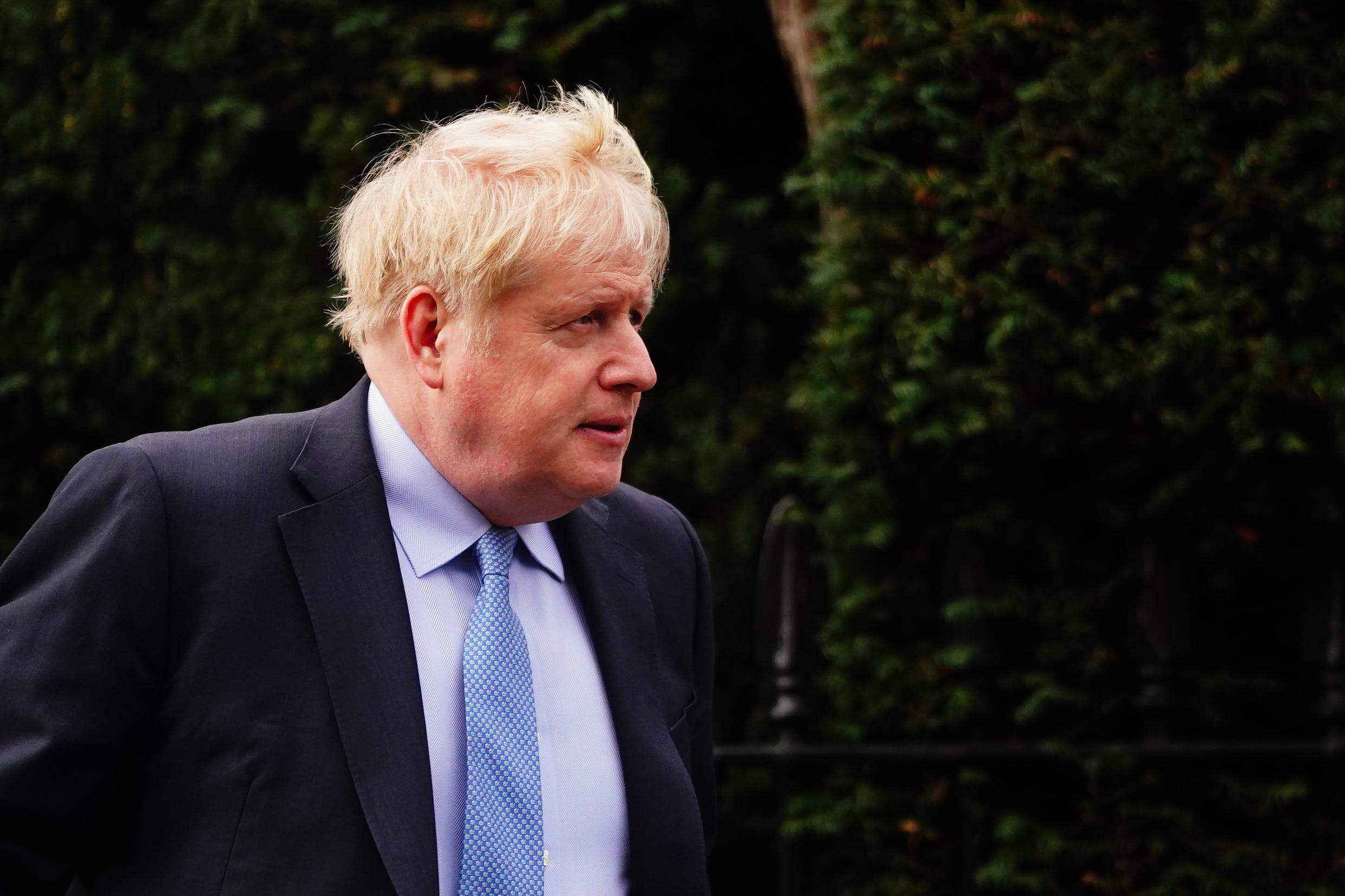 Former prime minister Boris Johnson dramatically quit the Commons on Friday (Victoria Jones/PA)