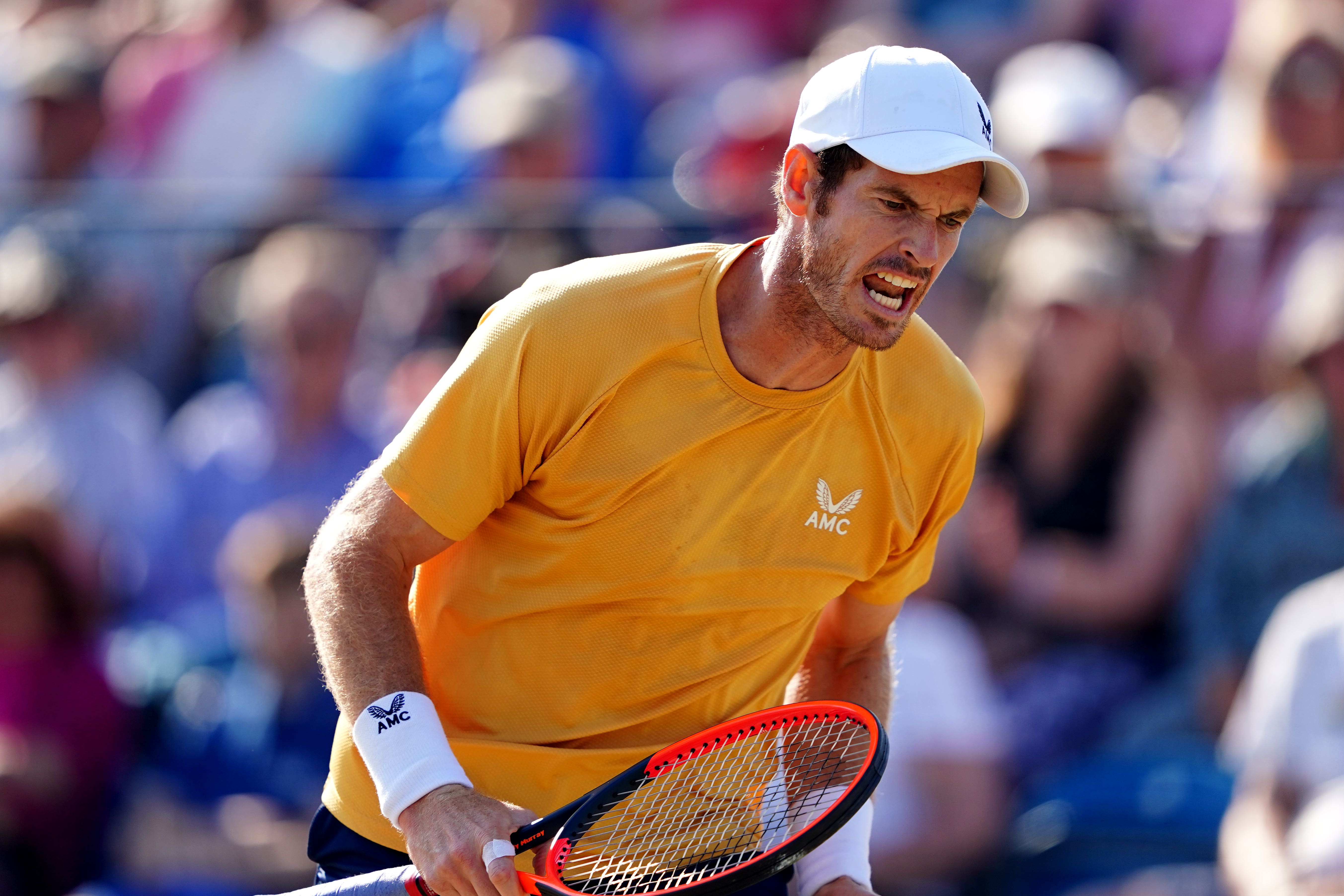 Andy Murray is gearing up for Wimbledon (Zac Goodwin/PA)