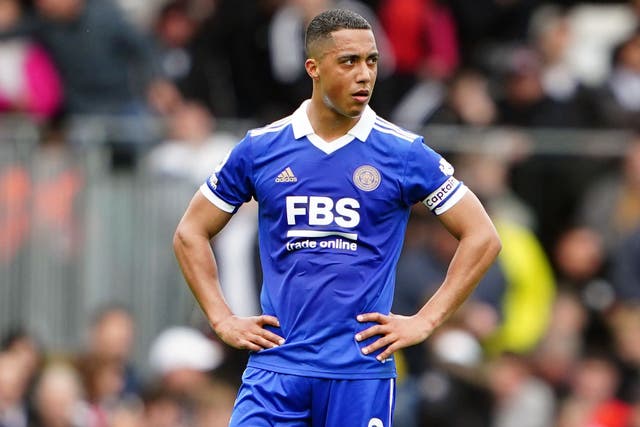 Youri Tielemans will join Aston Villa on July 1 after his contract at Leicester expires (Zac Goodwin/PA)