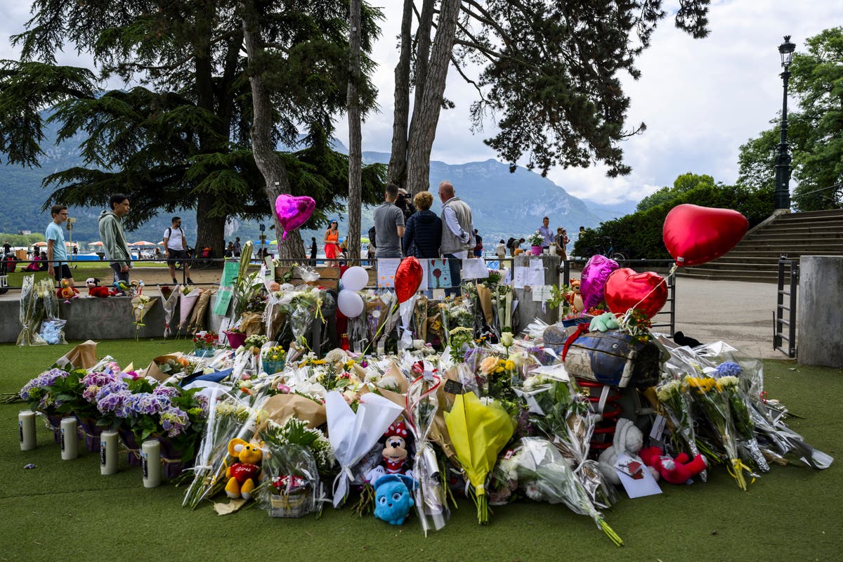 Playground stabbing: French town holds gathering to support wounded children, families Playground stabbing: French town holds gathering to support wounded children, families