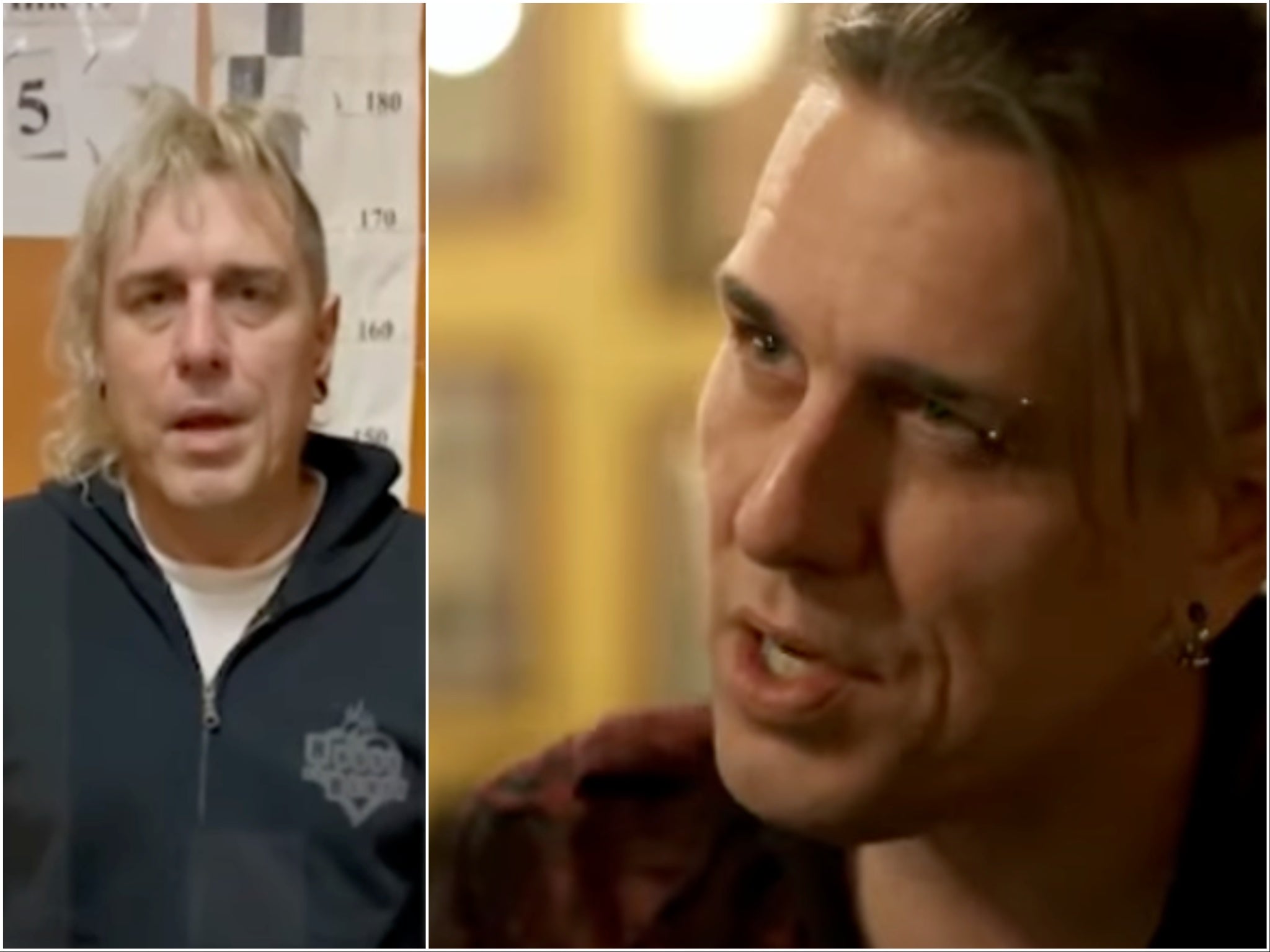 Travis Leake following his recent arrest and during his 2014 appearance on Parts Unknown with Anthony Bourdain
