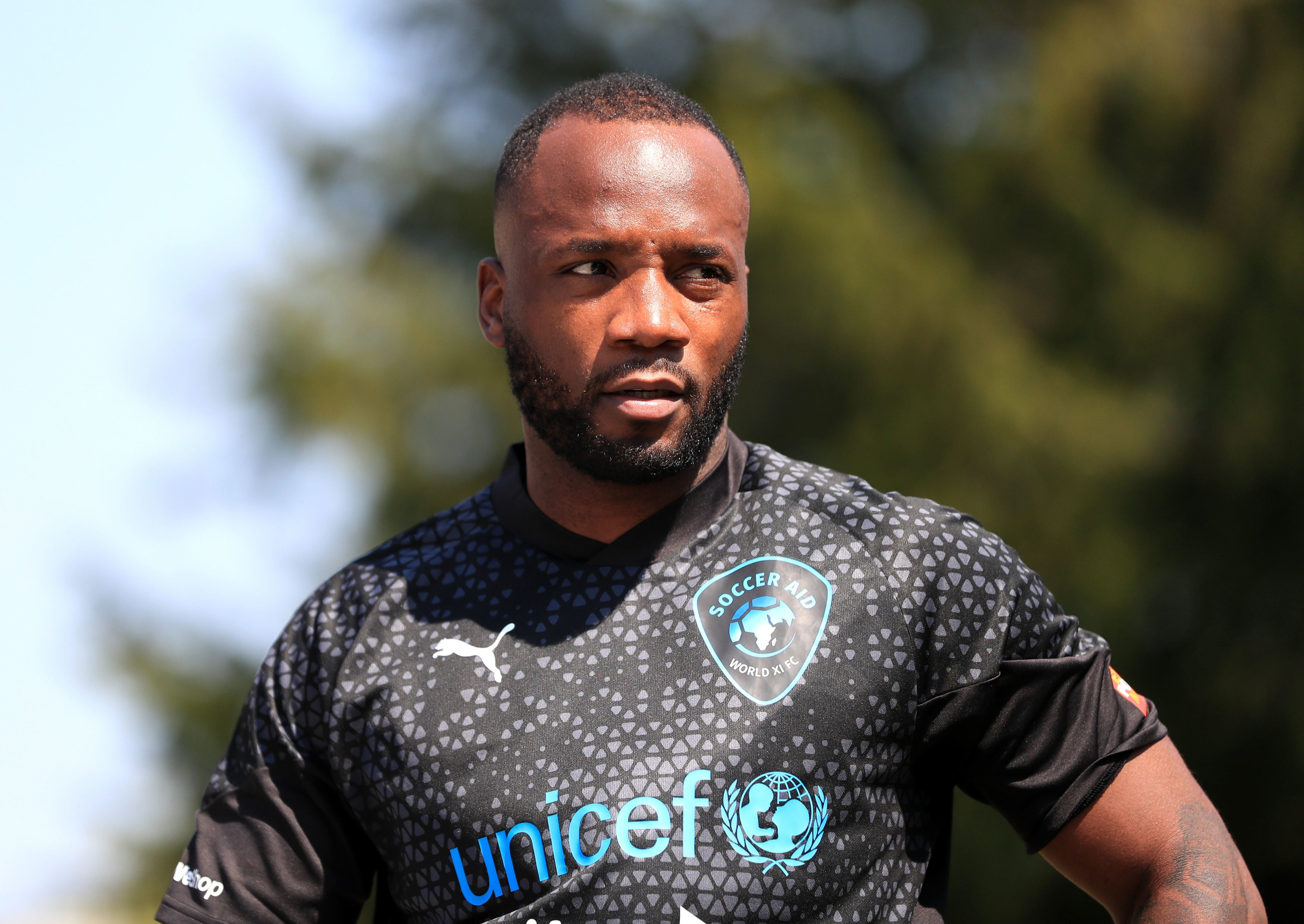 Leon Edwards during a training session at Champneys Tring