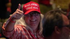 Watch as hundreds of Trump supporters gather in Florida after indictment  of ex-president