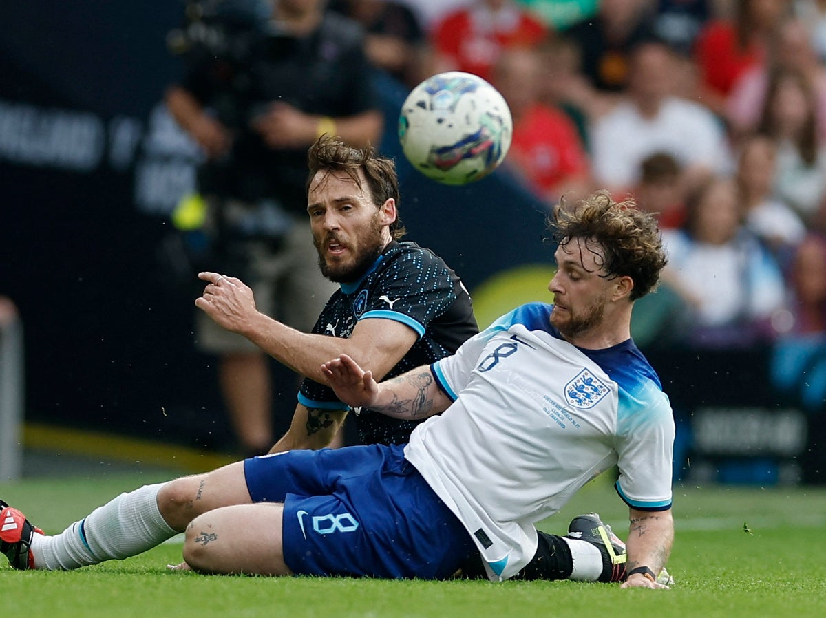 Soccer Aid LIVE: England vs World XI latest score and goal updates starring Usain Bolt, Tommy Fury and Liam Payne