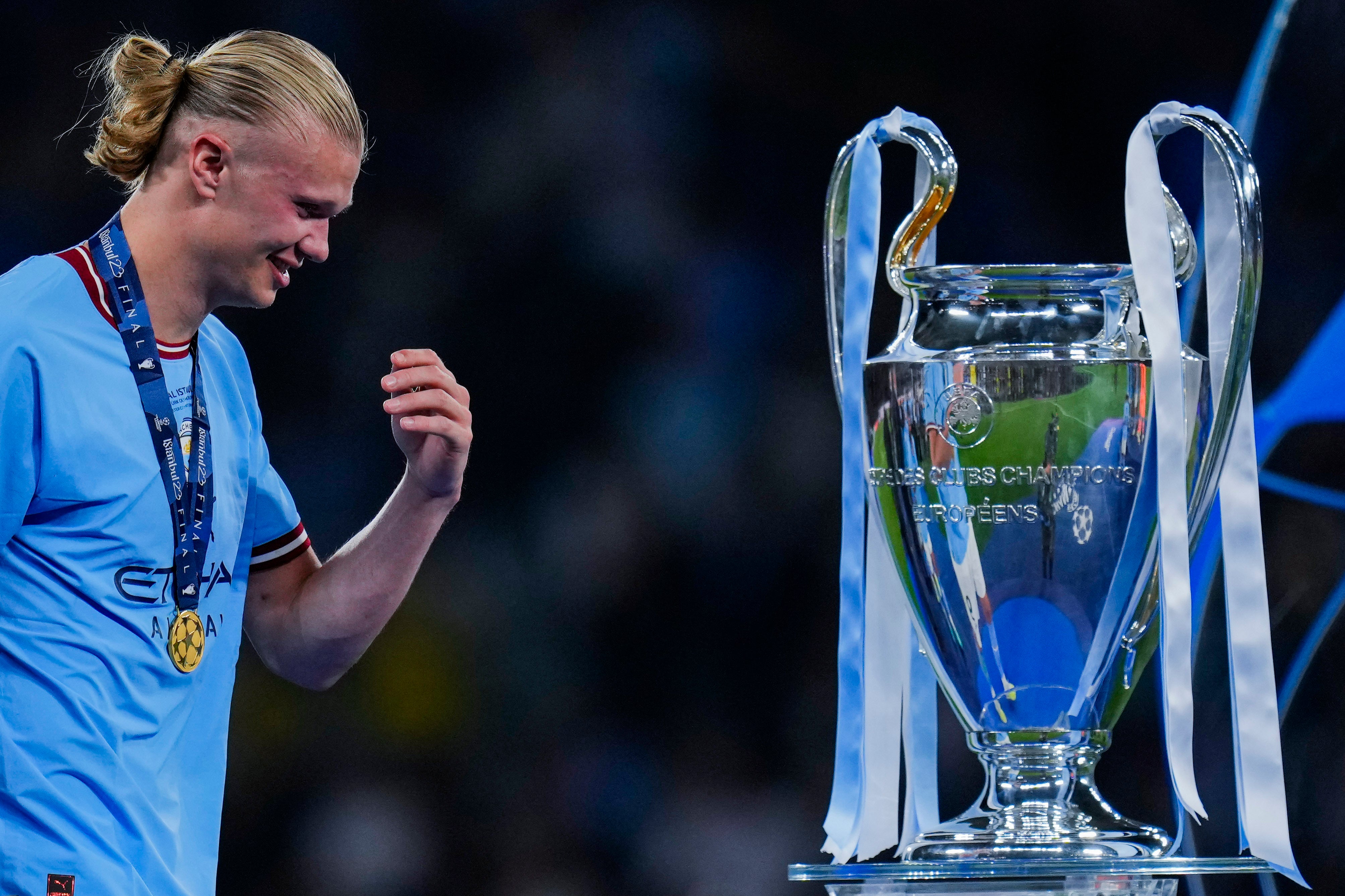 Erling Haaland exceeded expectations in his first season at Manchester City