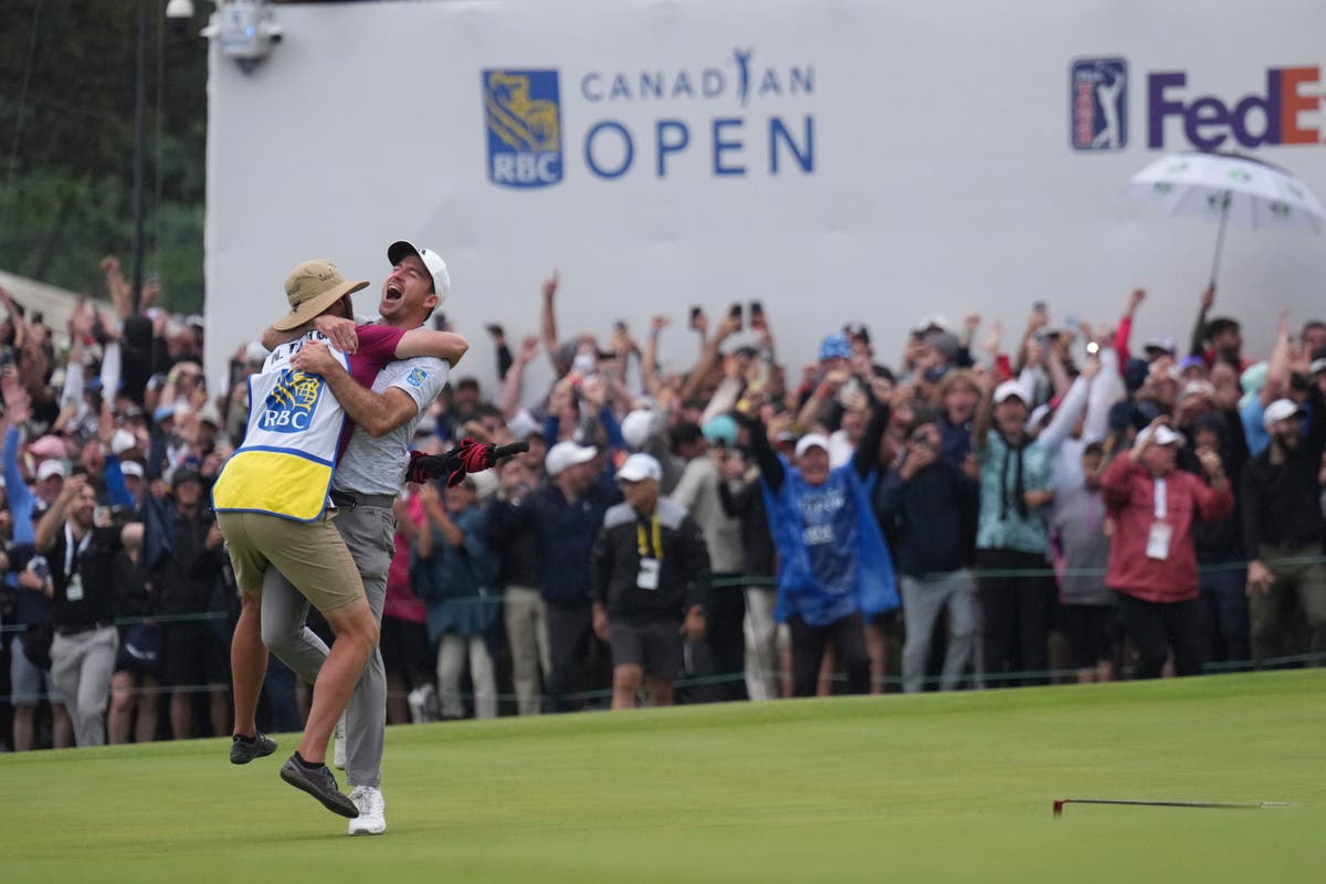 Canadian Nick Taylor wins Canadian Open playoff with longest putt of PGA career