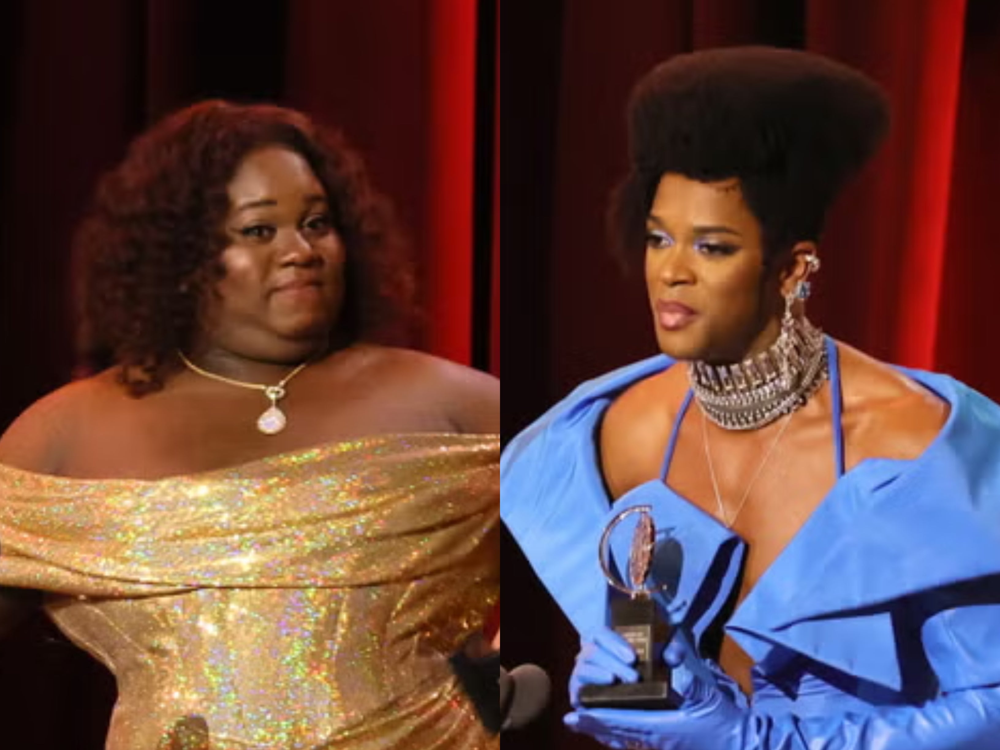 Alex Newell and J Harrison Ghee make history as first openly non-binary ...