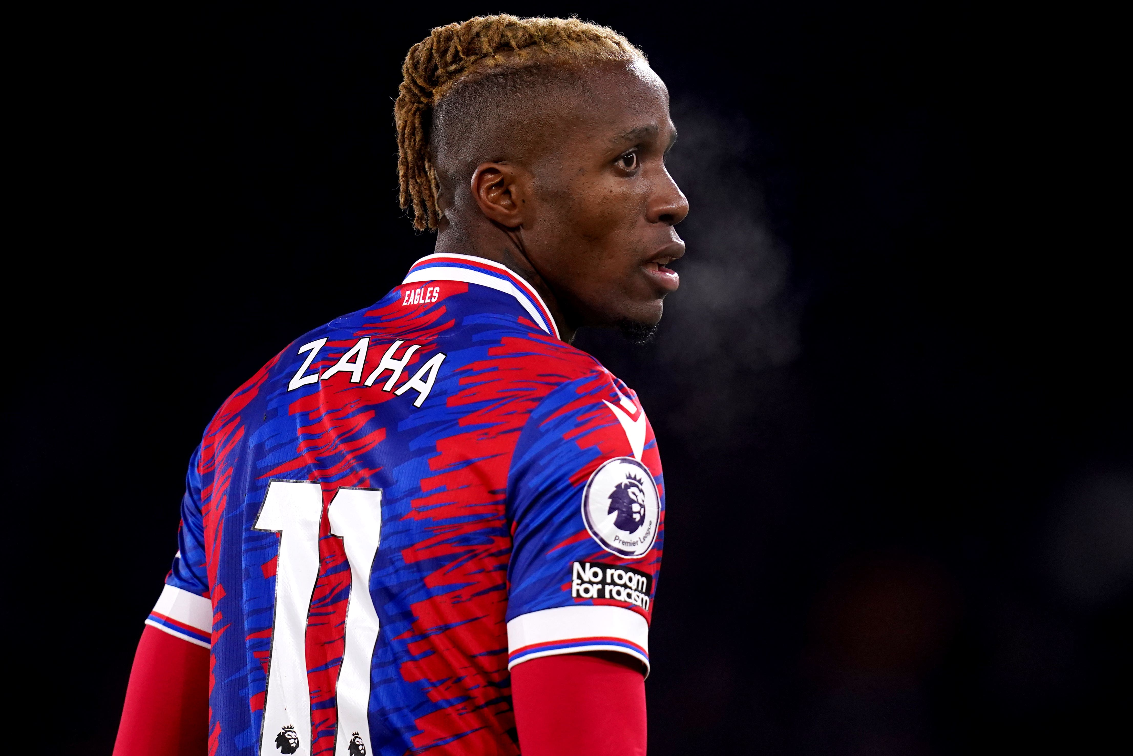 Crystal Palace winger Wilfried Zaha